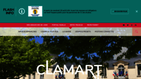 What Clamart.fr website looked like in 2020 (3 years ago)