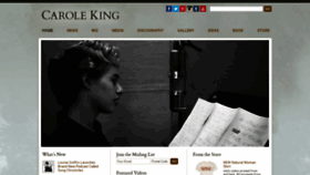 What Caroleking.com website looked like in 2020 (3 years ago)
