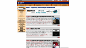 What Cwn.org.uk website looked like in 2020 (3 years ago)