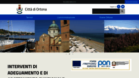 What Comuneortona.ch.it website looked like in 2020 (3 years ago)
