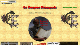 What Corpusetampois.com website looked like in 2020 (3 years ago)