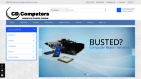 What Cd-computers.ca website looked like in 2020 (3 years ago)