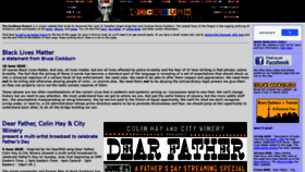 What Cockburnproject.net website looked like in 2020 (3 years ago)