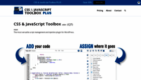 What Css-javascript-toolbox.com website looked like in 2020 (3 years ago)