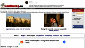 What Cautcoleg.ro website looked like in 2020 (4 years ago)
