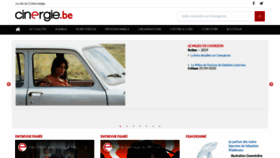 What Cinergie.be website looked like in 2020 (3 years ago)