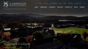 What Cardigan.org website looked like in 2020 (3 years ago)