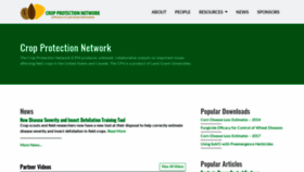 What Cropprotectionnetwork.org website looked like in 2020 (3 years ago)