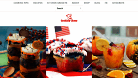 What Cookingchew.com website looked like in 2020 (3 years ago)