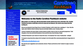 What Carolineflashback.co.uk website looked like in 2020 (3 years ago)