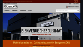 What Cuisimat.be website looked like in 2020 (3 years ago)