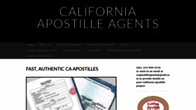 What Caapostilleagents.com website looked like in 2020 (3 years ago)