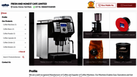 What Coffeevendingmachine.co.in website looked like in 2020 (3 years ago)