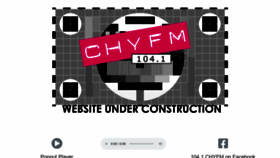 What Chyfm.com website looked like in 2020 (3 years ago)