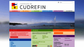 What Cudrefin.ch website looked like in 2020 (3 years ago)