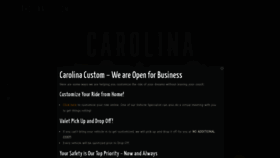 What Carolinacustomwheels.com website looked like in 2020 (3 years ago)