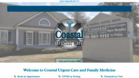 What Coastalurgentcare.com website looked like in 2020 (3 years ago)