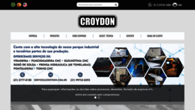 What Croydon.com.br website looked like in 2020 (3 years ago)