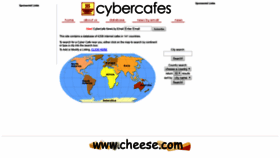 What Cybercafes.com website looked like in 2020 (3 years ago)