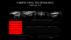 What Chiptuning.sk website looked like in 2020 (3 years ago)