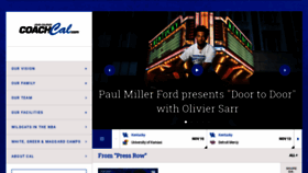 What Coachcal.com website looked like in 2020 (4 years ago)