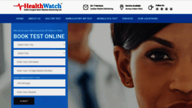 What Chchealthwatch.com website looked like in 2020 (4 years ago)
