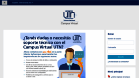 What Campusvirtual.utn.ac.cr website looked like in 2020 (3 years ago)