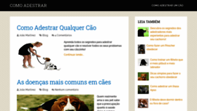 What Comoadestrar.com.br website looked like in 2020 (3 years ago)