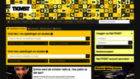 What Collegenet.nl website looked like in 2020 (3 years ago)