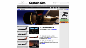 What Captainsim.com website looked like in 2020 (3 years ago)