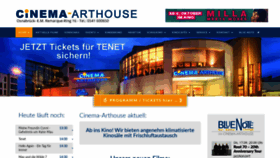 What Cinema-arthouse.de website looked like in 2020 (3 years ago)