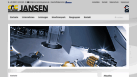 What Cnc-technik-jansen.de website looked like in 2020 (4 years ago)