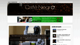 What Cafenegroportal.com website looked like in 2020 (3 years ago)