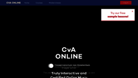 What Cvaonline.nl website looked like in 2020 (3 years ago)