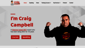 What Craigcampbellseo.com website looked like in 2020 (3 years ago)