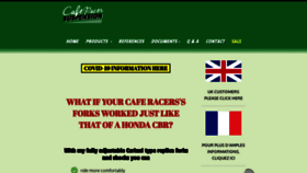 What Caferacersuspension.com website looked like in 2020 (3 years ago)