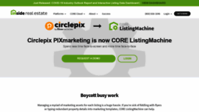 What Circlepix.com website looked like in 2020 (3 years ago)