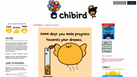 What Chibird.com website looked like in 2020 (3 years ago)