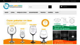 What Cristalgrabado.es website looked like in 2020 (3 years ago)