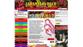 What Caramelospaco.com website looked like in 2020 (3 years ago)