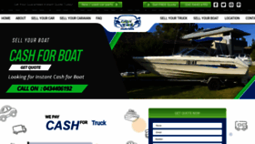 What Cashforcaraustralia.com.au website looked like in 2020 (3 years ago)