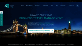 What Ctbusinesstravel.co.uk website looked like in 2020 (3 years ago)