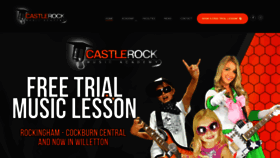 What Castlerock.net.au website looked like in 2020 (5 years ago)
