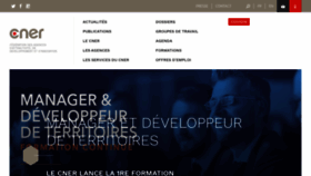 What Cner-france.com website looked like in 2020 (3 years ago)