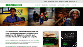 What Commongood.org.za website looked like in 2020 (3 years ago)
