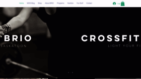 What Crossfitbrio.com website looked like in 2020 (3 years ago)