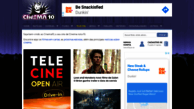 What Cinema10.com.br website looked like in 2020 (3 years ago)