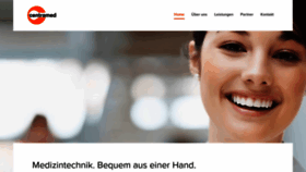 What Centramed-medizintechnik.de website looked like in 2020 (3 years ago)