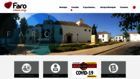 What Cm-faro.pt website looked like in 2020 (3 years ago)