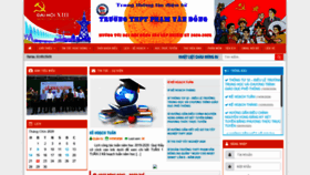 What C3phamvandong.daklak.edu.vn website looked like in 2020 (3 years ago)